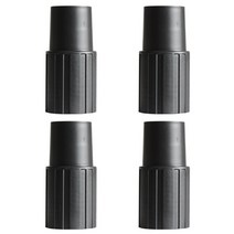Youmine 4 pcs 산업용 진공 청소기 호스 커넥터 38/42mm 스레드 부품 용 어댑터 및 호스트 연결, 진공 청소기 호스트 커넥터