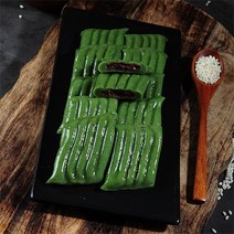 굳지않는 모싯잎 앙꼬절편 떡 (900g) 앙금절편 모시떡 영양 간식