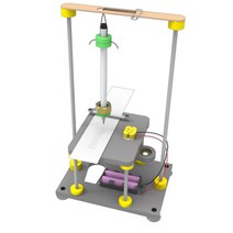 초등 4학년과학 전동 지진계만들기 세트 방과후 실험키트 모형 실험도구 용품 중학교