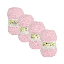 [앵콜스] (10+1/사은품) 퐁퐁수세미실 (4볼세트) 뜨개실 털실 손뜨개, (4볼묶음) 05 연분홍