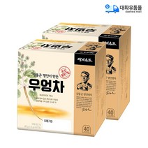 쌍계 쌍계명차 김동곤 명인이 만든 우엉차 40+40T, 1g, 80개