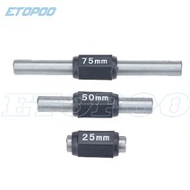 25-300mm 캘리퍼스 마이크로 미터 기준로드 게이지 액세서리 내경 외경 보정 블록로드 바 링 게이지, 25mm