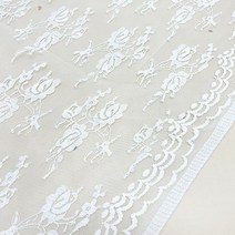 봄 레이스원단 랏셀레이스 스판 순백의 신부_9458