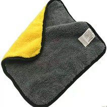 페인트 클리너 세차용 헤밍 타올 1 개 30x30cm 자동차 관리 디테일링 연마 청소 건조 천, 1개, 단일