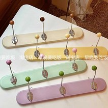 나무 옷걸이 스틸, 민트 그린
