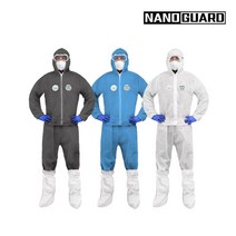 이편한 24매포장 투피스 PP재질 작업복 방진복 방역복 분진복 일회용작업복 보호복 24매 XL XXL 회색 흰색, 흰색(WHITE)