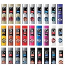 펜텔/펜탈 아인/Ain 슈타인 샤프심 [칼라/0.2/0.3/0.4/0.5/0.7/0.9mm] STEIN, 0.3mm, 2B