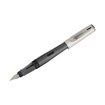 펠리칸 Pelikano Up 만년필 왼손잡이용 미디엄 펜촉 무연탄 펜 1개(802789) 회색, charcoal, For Left-Handers