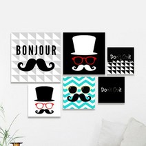 CAS378 북유럽 스타일2 수염맨 DO IT 팝아트액자.시즈팝, 디자인선택:CASM 01