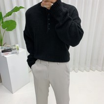 오슬로 헨리넥 라운드 니트