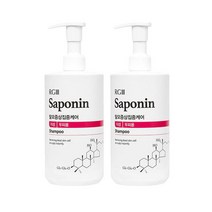 꽃을든남자 알지쓰리 탈모 기능성 미용실 사포닌 천연 샴푸 500ml 2개(민감성/지성), 사포닌 샴푸(민감성) 500ml x 2개