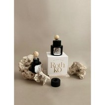 [로스코] 차량용방향제 벤츠방향제 외제차방향제 프리미엄 퍼퓸 카 디퓨저, 잉글리쉬페어&프리지아, 50ml