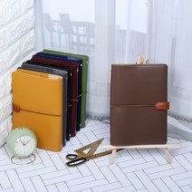 꼼꼬미 초콜릿 6공 다이어리 가죽 다꾸 시스템 DIARY, 쿠키앤크림