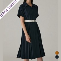 인디안 [올리비아로렌]사이드 플리츠 원피스 VOPOAXM4331