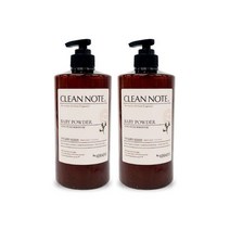 케라시스 클린노트 샴푸 트리트먼트 800ml 2개 두피 딥클린 무실리콘 두피진정, 트리트먼트 베이비파우더향 2개