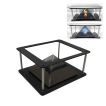 3D 홀로그램 프로젝터 360도 이미지 3D 프로젝터 스탠드 프로젝터 Py-Ramid Pad Tab-Let PC Present 흥미
