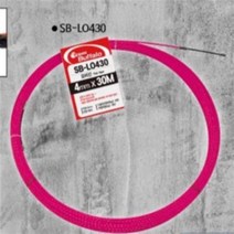 요비선 260kg 4mm 30m SB-LO430 (1EA) 세신버팔로 인입선 전기 조명, 상세페이지 참조, 본상품