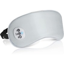일본직발송 2. TAKUYO 【신등장3IN1】 핫 아이 마스크 USB 충전식 무선 다기능(가열 모드+진동 모드+쿨), One Size, One Color