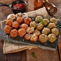 [압구정 메이드] 아란치니 3종과 토마토 소스, 1) 치즈 아란치니 20알 / 2인분
