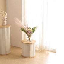 템바보드 마감 인테리어 화분받침대 거실식탁 프렌치