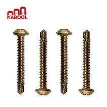 [황금스틸] 갑을화스너 와샤머리 와셔머리 양날피스 직결피스 철판 판넬 각파이프 13mm 16mm 19mm 25mm 32mm 38mm 50mm 64mm 75mm, #8-32 1봉지