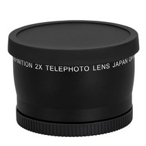 DSLR 렌즈 카메라 Lightdow-58mm 2.0X 대포용 제휴 망원 550D 600D 650D 700D 1100D 450D 500D 1000D 18-55mm