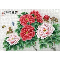 1000피스 동양화 직소퍼즐 부귀길상 PL1369, 단품, 단품
