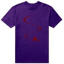 스키 플레이트 숏스키 The Mountains Are Calling T 셔츠 남성 여성 스키 스노우보드 멋진 디자인 코튼, 25 PURPLE_01 XS