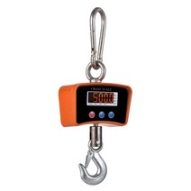 계근대 500kg 1102lbs 디지털 led 교수형 저울 헤비 듀티 크레인 저울 1500mah 충전식 산업용 후크 저울 야외 작업, 미국 플러그
