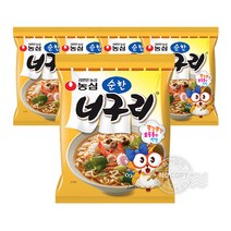 순한너구리 120g 5입, 단품