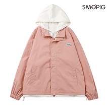 SMOPIG 남자 봄 캐주얼 코디 트레이닝 점퍼