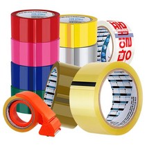 (다드물) 프리미엄 투명박스테이프 강력접착 OPP제작 종이포장 로고비닐 (a5897ea1233), 쿠팡 다드물 경포장 40M 황색 50P