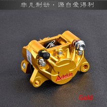 브레이크디스크 디스크브레이크 호환Adelin ADL-17 오토바이 수정 전기 어댑터 브래킷 WISP RSZ 야마하에, 03 Gold