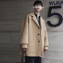 남자반코트 남자오버핏코트 남녀공용 커플코트