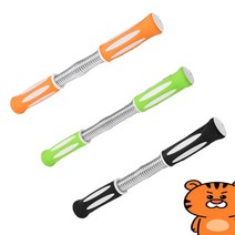 일자형 스프링 완력기 악력기 손운동 손가락 근력 홈트 헬스, 블랙