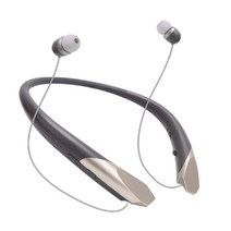 GHSHOP HX-911 스포츠 웨어러블 블루투스 5.0 무선 헤드셋 스테레오 헤드폰 개폐식 헤드셋 이어 버드 이어폰 w/마이크, 195 x 183 x32mm, 플라스틱, 검정