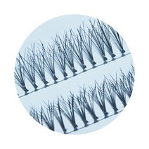 10줄 끌갈이 30모 디자인 검정모 8~11mm [듀오뷰티] : 아이위그 연예인속눈썹 연마 부분포인트 속눈썹, 10인분, 10mm