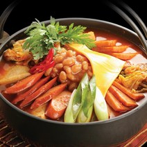 에버굿 소시지햄 왕창 프리미엄 부대찌개 3~4인분 캠핑음식 밀키트 홈파티음식, 500g, 1팩