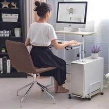 서서 공부 하는 높이 조절 키다리 책상 테이블 높낮이조절 서서사용하는 공부용책상 서서일하는 서서일하기, 고급형 오크