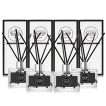 일라토스 200ml x 4p 대용량 디퓨저, 블랙체리, 4개