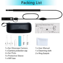 귀청소기 귀후비개 귀청소 0.3/1.3MP 의료 USB HD 와이파이 비주얼 귀 내시경 스푼 카메라 Borescope 안드로이드 PC IOS 태블릿 폰 도구 Otoscope