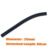 무시동히터 이동식 25mm 에어 디젤 주차 히터 흡입 필터 소음기 파이프 3 타입 적합 Webasto Eberspacher, 04 60cm pipe