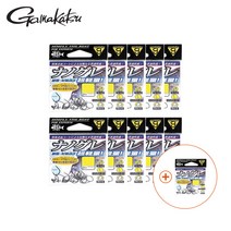 가마가츠 나노구레 벵에돔바늘 10+1 10개사면 1개덤