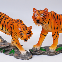 청동 호랑이 장식품/인테리어소품/조각상