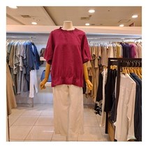 [멜본] 동아수성 넥 셔링 린넨 블라우스 STBL215G1_DS