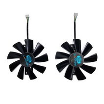 노트북 쿨러 부품 2pcs GAA8B2UGAA8S2U DC 12V 0.45A GPU 그래픽 카드 팬 사파이어 R9 380 2G4G D5 교체