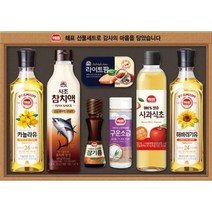 사조 답례 감사 명절 선물세트 카놀라유 참기름 소금외 안심특선 SJ3호 교회 회사 단체 학교 친구 병문안, 4개