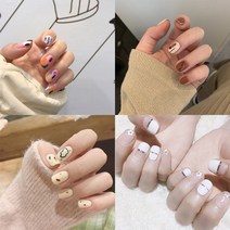 온더칩 붙이는 네일스티커 셀프네일, 1개, 네일스티커 - B340