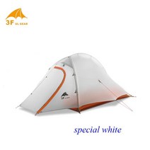 A형텐트 3F Gear NO-SEE-UM NET Zhengtu 2 사계절/사계절 인 Silnylon 경량 캠핑 텐트, 05 4 season Khaki