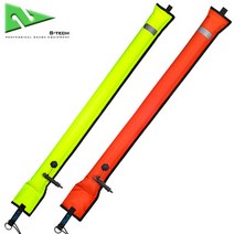 에스텍 SMB 폐쇄식 1m 소시지 마커 부이, 그린, 그린